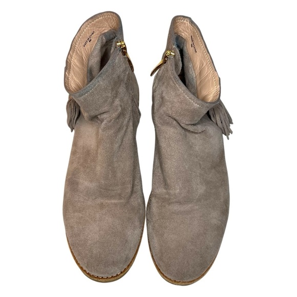 Kate Spade Bellamy Suede Booties Tan Size 9 NWOT - Picture 2 of 13